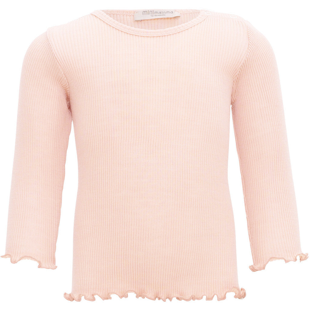 minimalisma Alpine-frill Blouse for babies Pale Blush