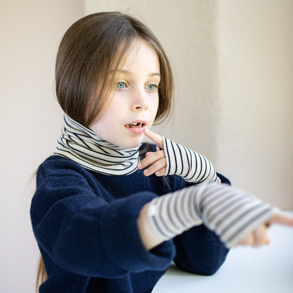 minimalisma Alva Bib / Hairband / Acc Monostripe