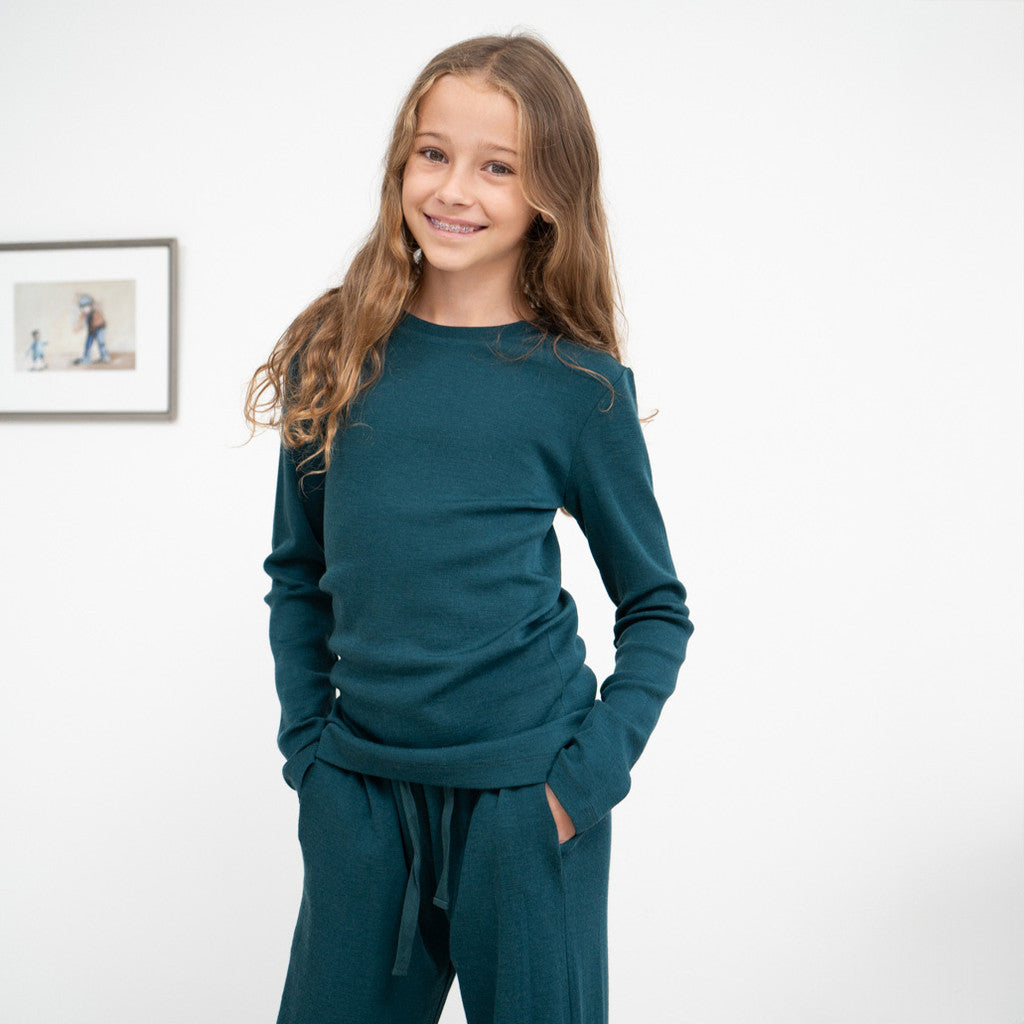 minimalisma Amigo 2-5Y Blouse for kids Ocean