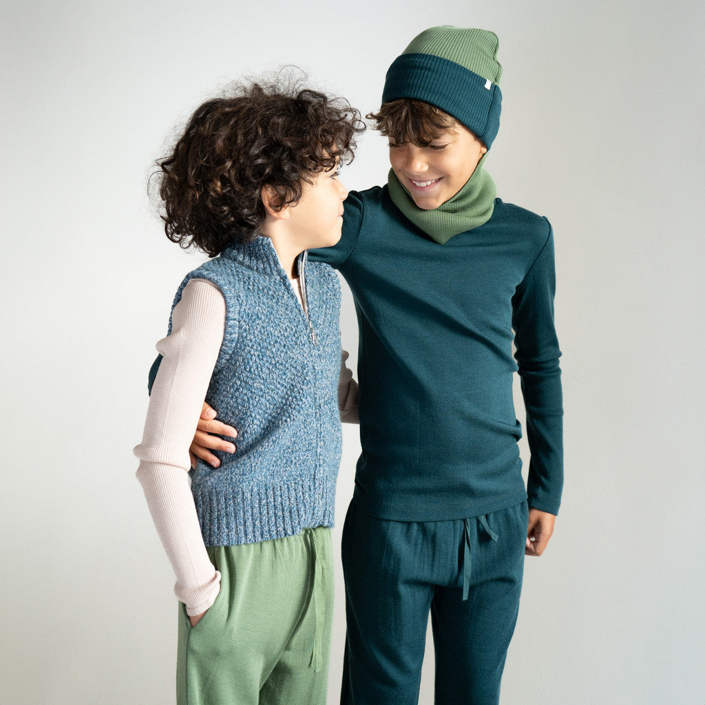 minimalisma Amigo 2-5Y Blouse for kids Ocean