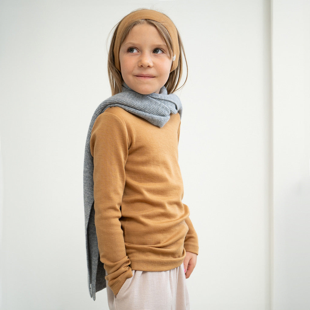 minimalisma Amigo 6-10Y Blouse for kids Golden Wheat