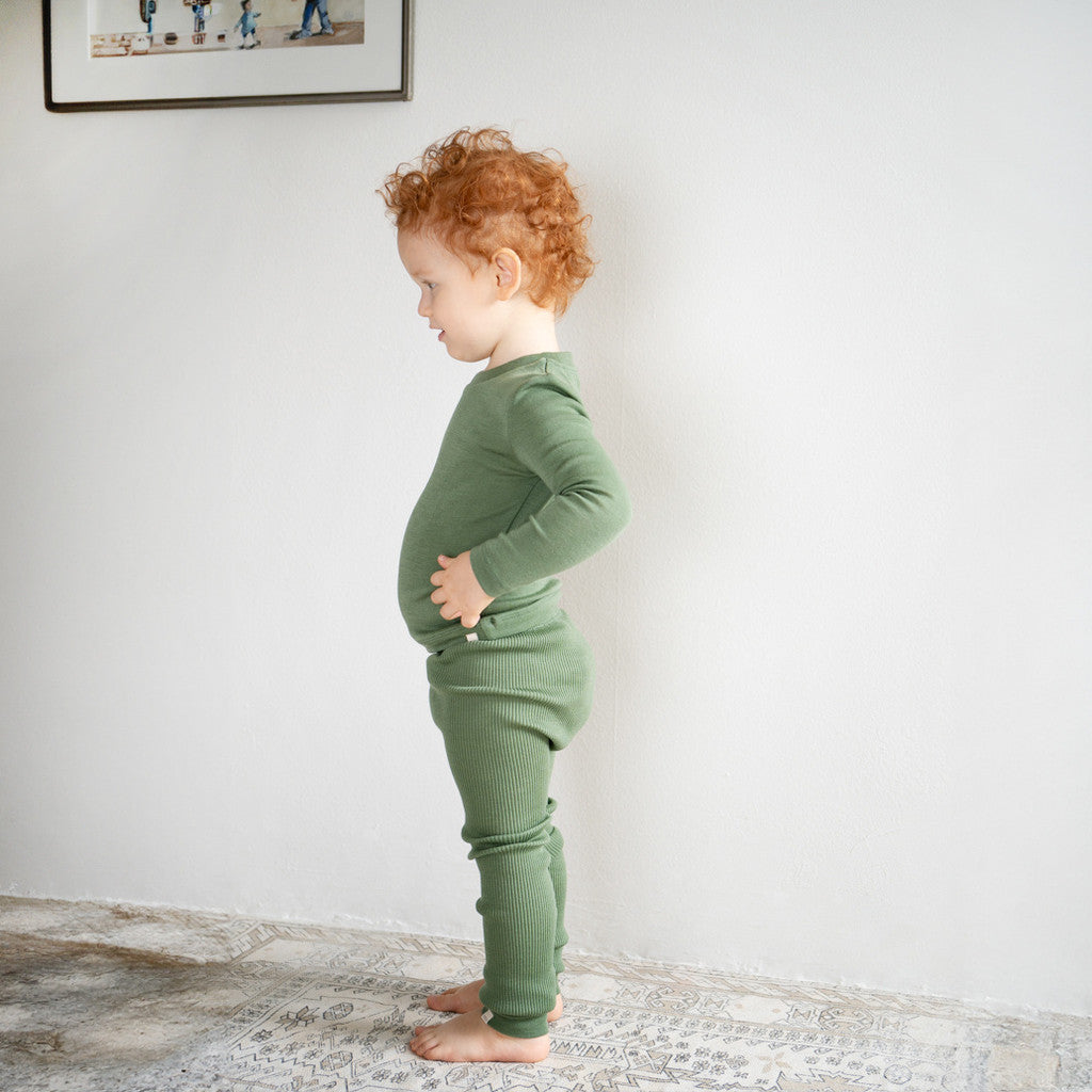 minimalisma Amigo 6-10Y Blouse for kids Greenery
