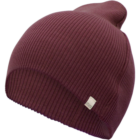 minimalisma Andersen - Children's wool beanie Hat / Bonnet Bordeaux