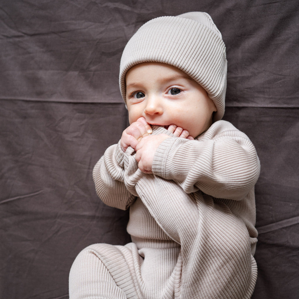 minimalisma Andersen - Children's wool beanie Hat / Bonnet Hemp
