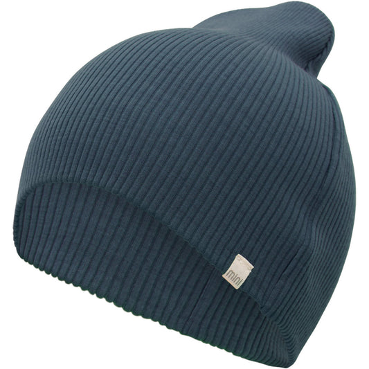 minimalisma Andersen - Children's wool beanie Hat / Bonnet Surf Blue