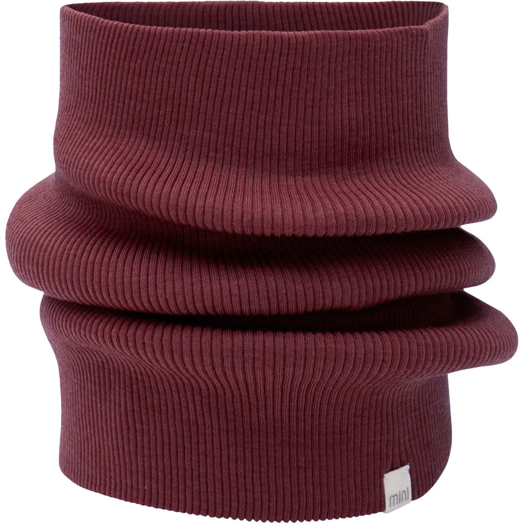 minimalisma Argir - Children's wool snood Bib / Hairband / Acc Bordeaux