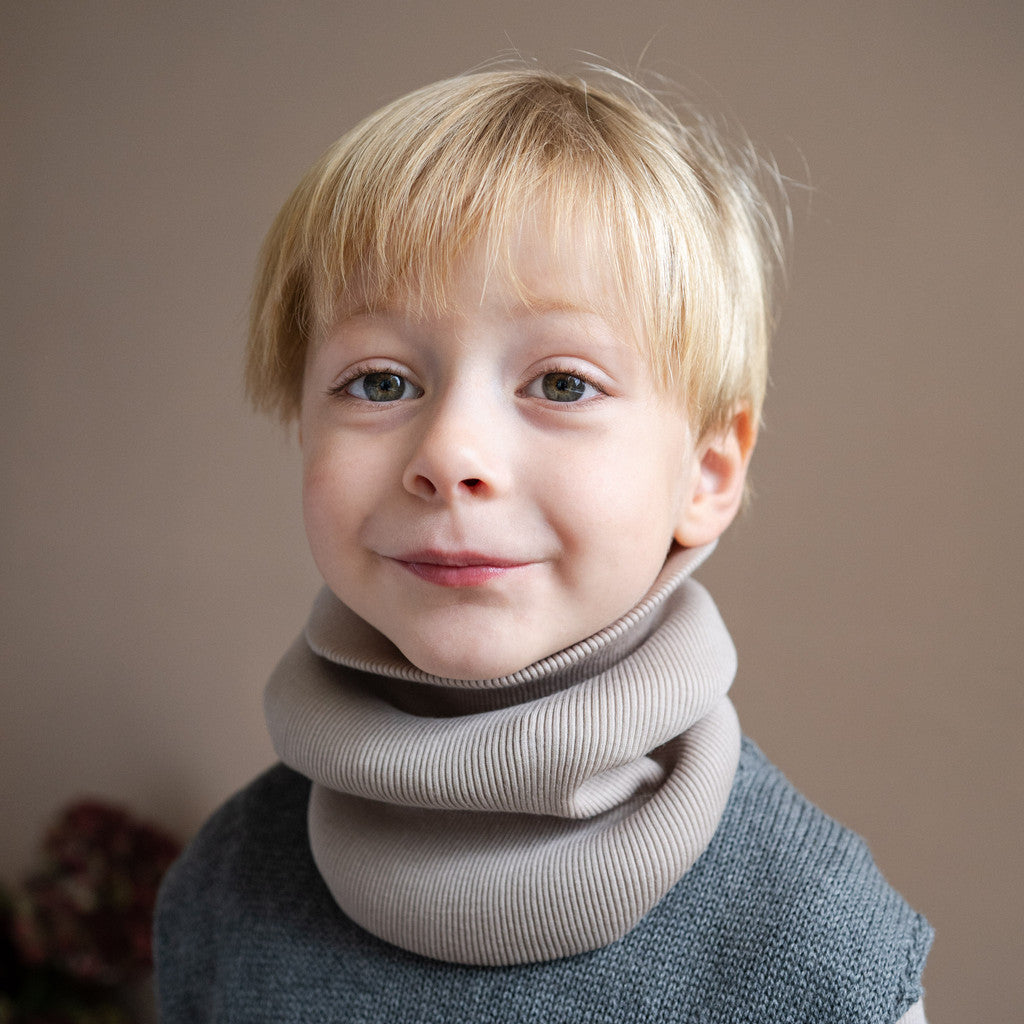 minimalisma Argir - Children's wool snood Bib / Hairband / Acc Hemp