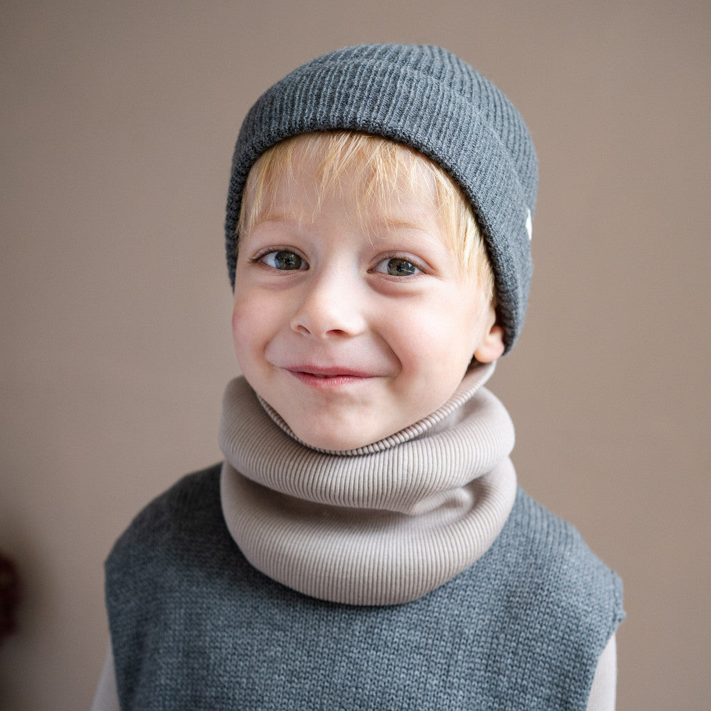 minimalisma Argir - Children's wool snood Bib / Hairband / Acc Hemp