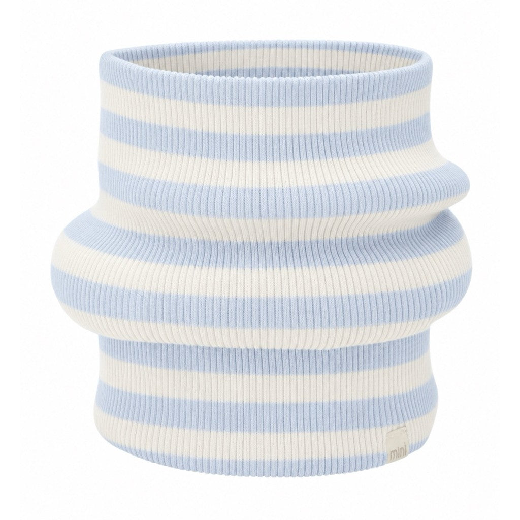 minimalisma Argir - Children's wool snood Bib / Hairband / Acc Ice Stripes