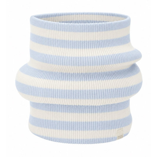 minimalisma Argir - Children's wool snood Bib / Hairband / Acc Ice Stripes