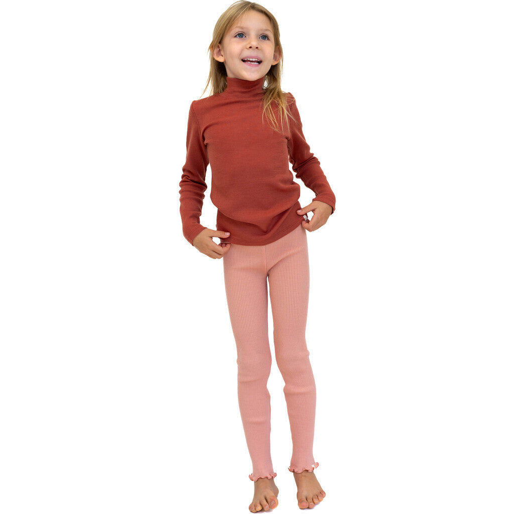 minimalisma Arona-frill 6-14Y Leggings / pants for kids Cloudberry