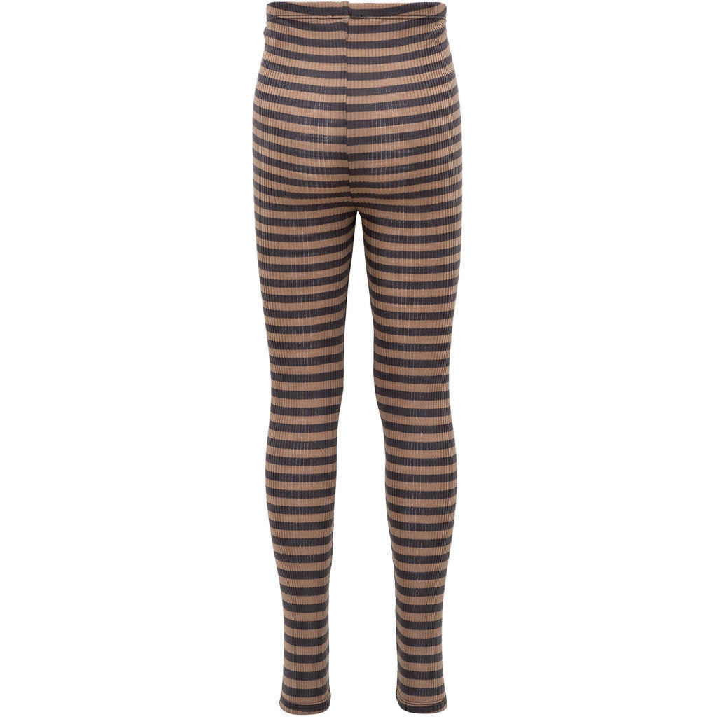 minimalisma Arona 0-6Y Leggings / pants for babies and kids Almost Nut Stripes