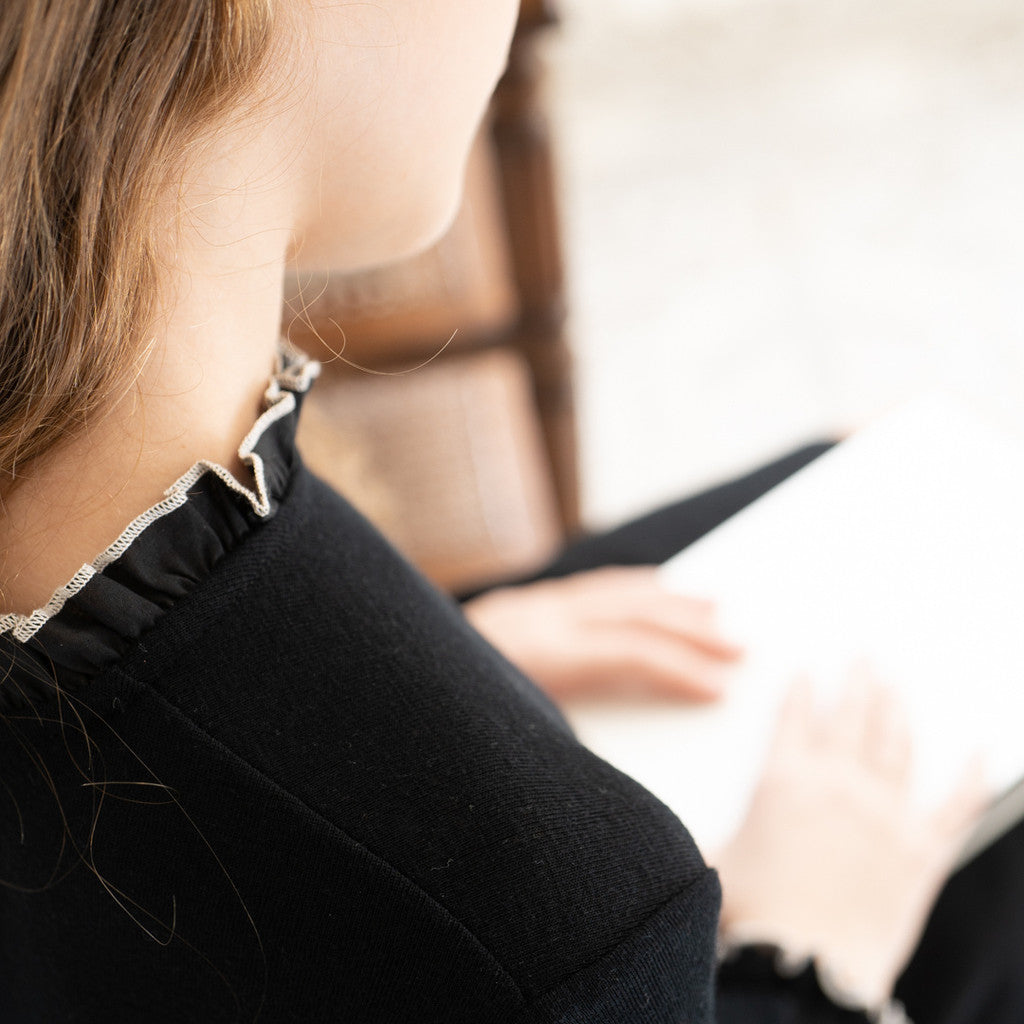 minimalisma Art 2-6Y Dress Black