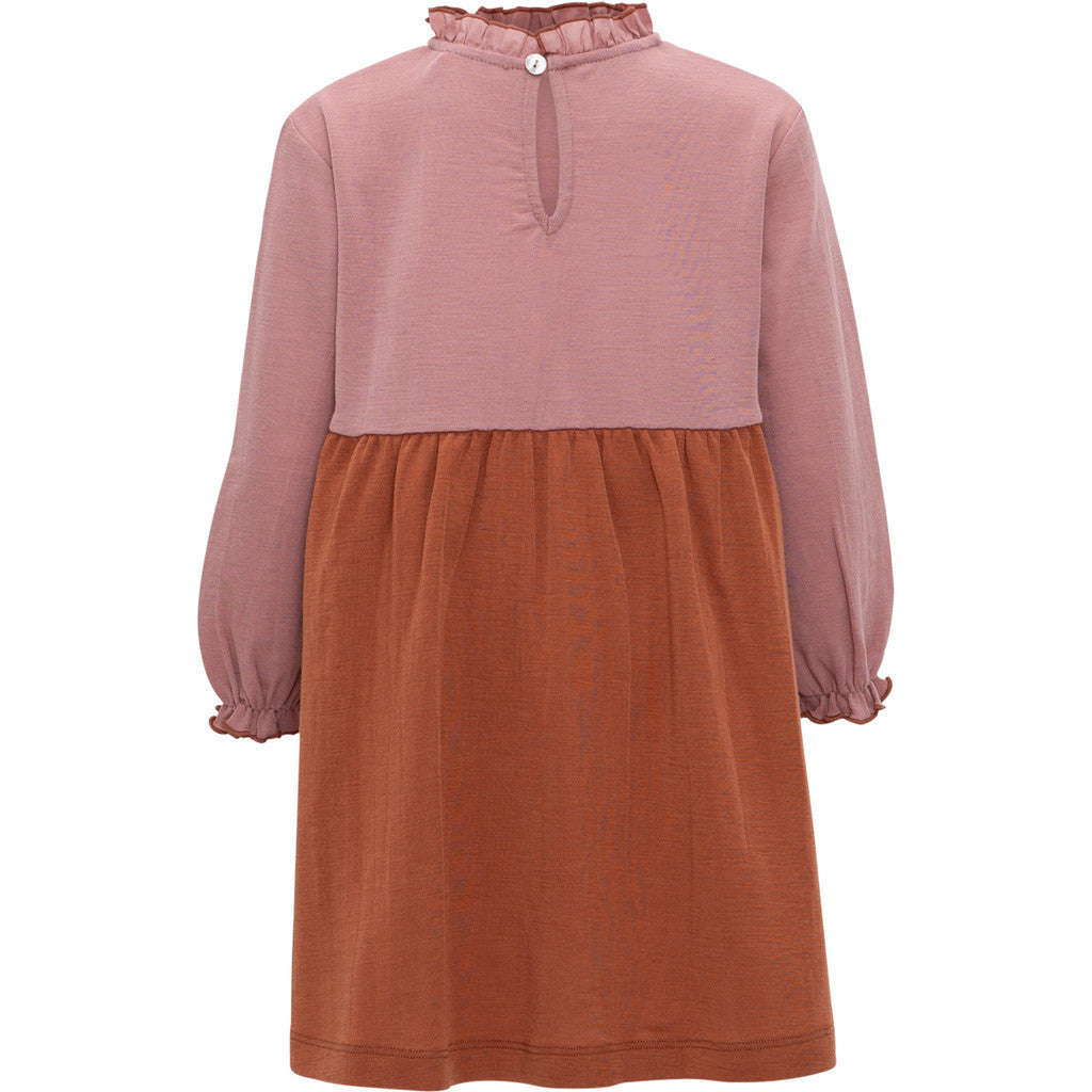minimalisma Art 2-6Y Dress Rust