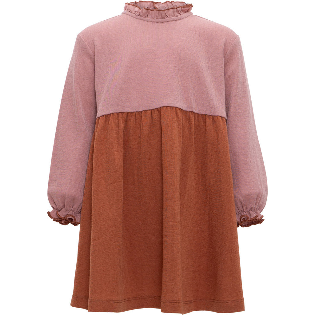 minimalisma Art 2-6Y Dress Rust