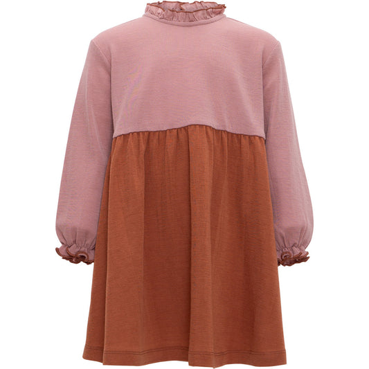 minimalisma Art 2-6Y Dress Rust