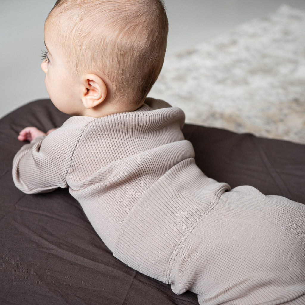 minimalisma Ask - Baby wool long sleeve bodysuit Body Hemp
