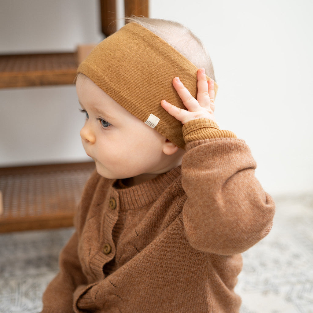 minimalisma Asterix Bib / Hairband / Acc Golden Wheat