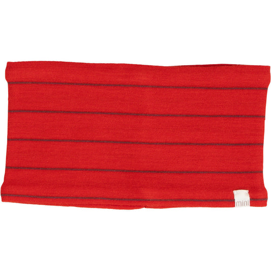 minimalisma Asterix - Children's wool headband Bib / Hairband / Acc Red Stripes