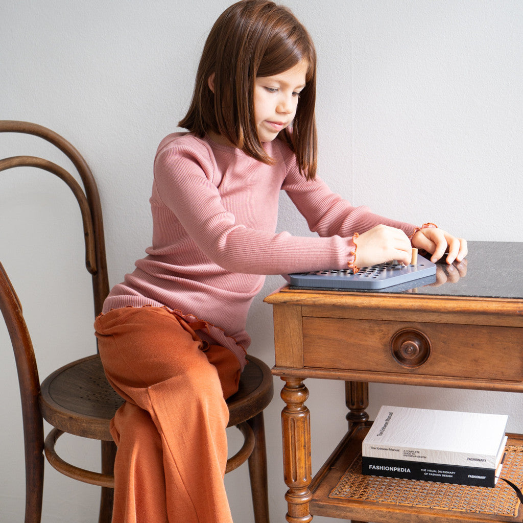 minimalisma Atlantic-frill 2-6Y Blouse for kids Rose