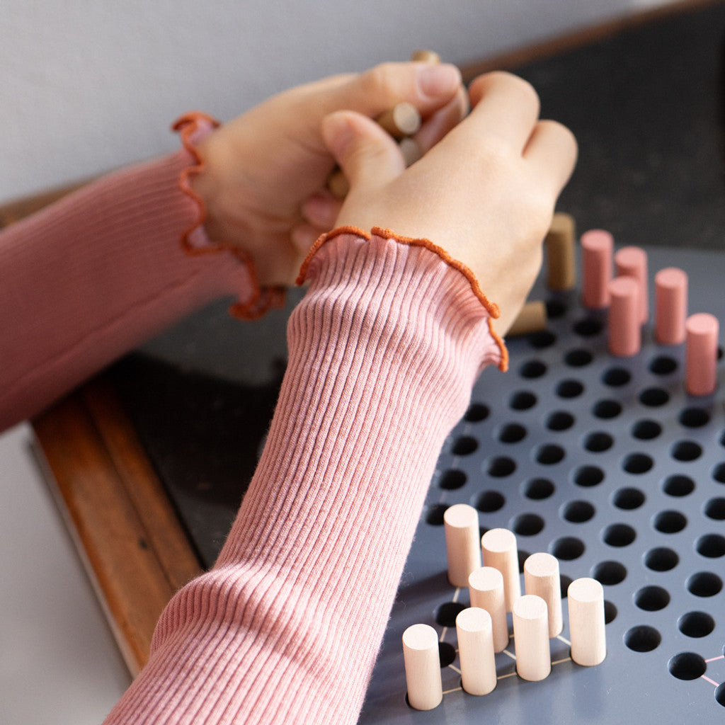 minimalisma Atlantic-frill 6-14Y Blouse for kids Rose