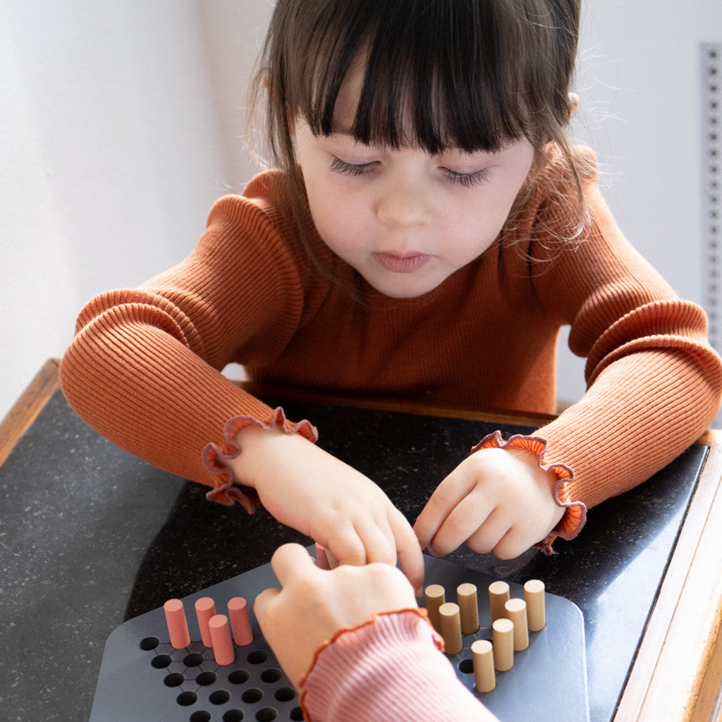 minimalisma Atlantic-frill 6-14Y Blouse for kids Rust