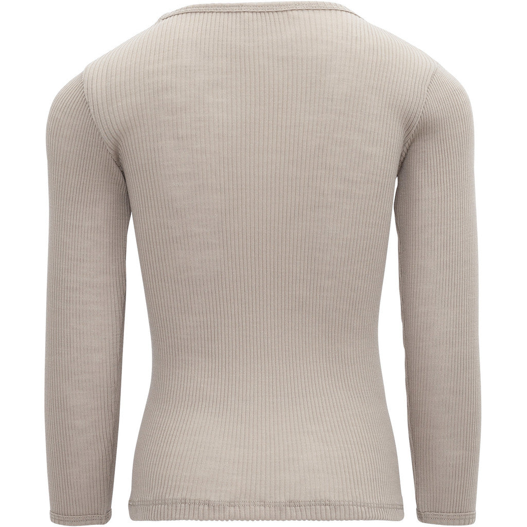 minimalisma Atlantic - Children's wool long sleeve top Blouse for kids Hemp