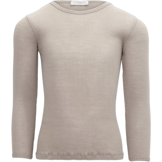minimalisma Atlantic - Children's wool long sleeve top Blouse for kids Hemp