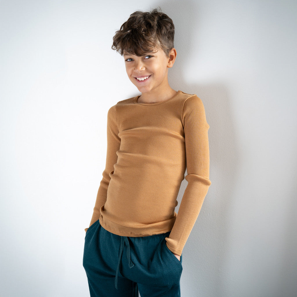 minimalisma Atlantic 6-14Y Blouse for kids Golden Wheat