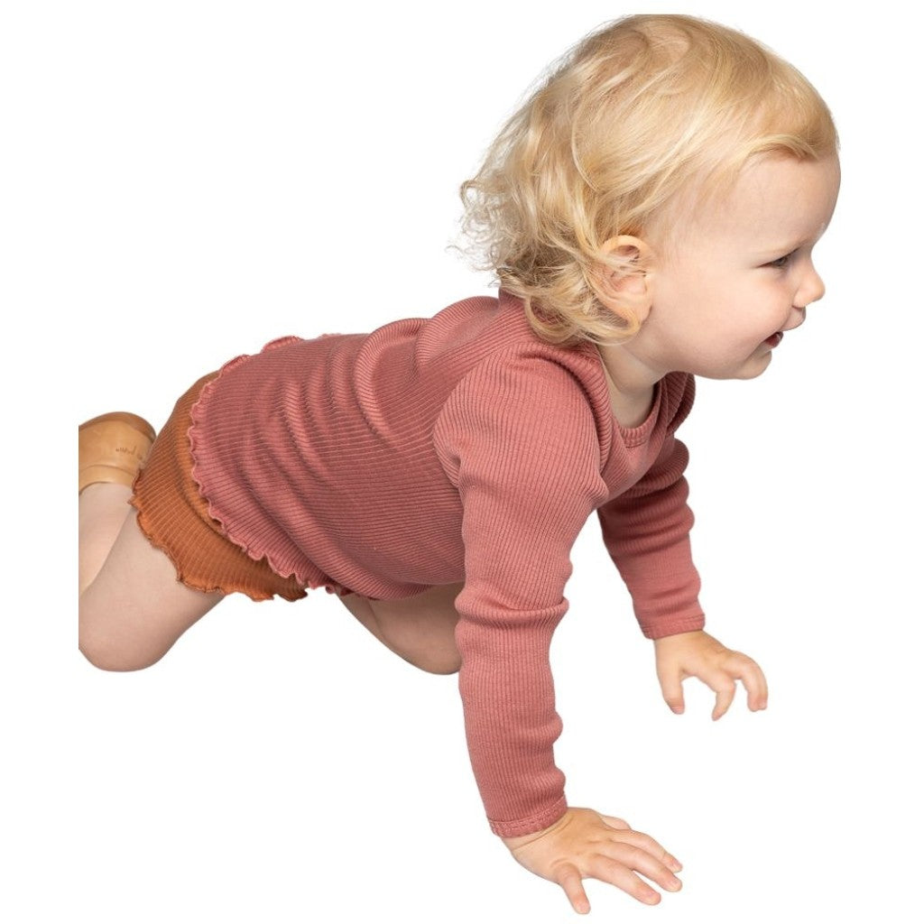 minimalisma Babla Leggings / pants for babies Rooibos