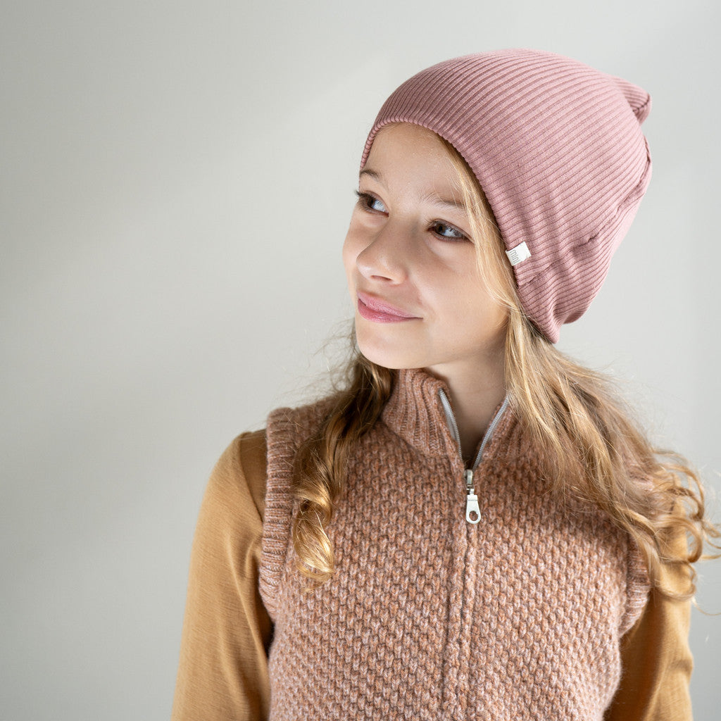 minimalisma Bambi Hat / Bonnet Antique Rose