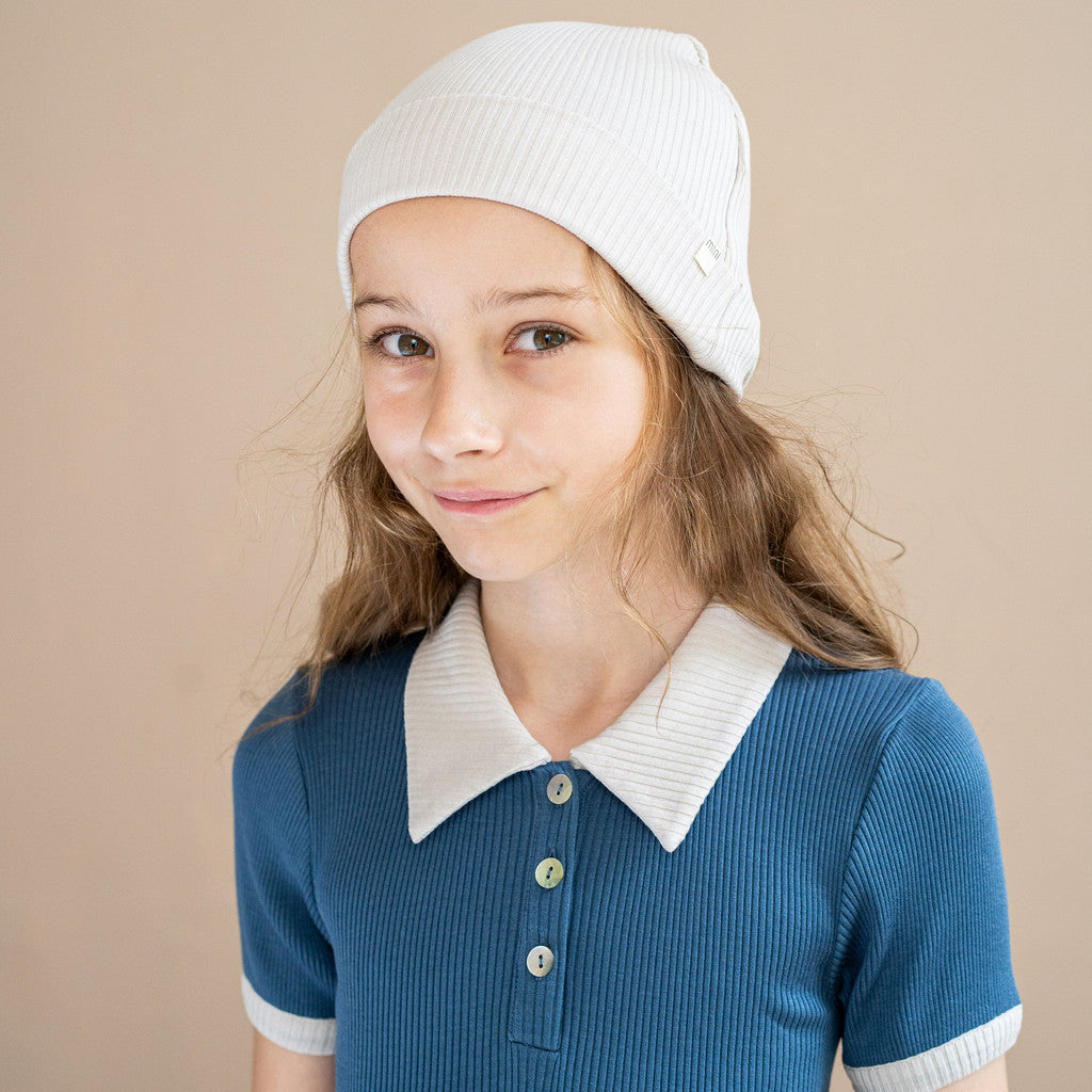 minimalisma Bambi Hat / Bonnet Ecru