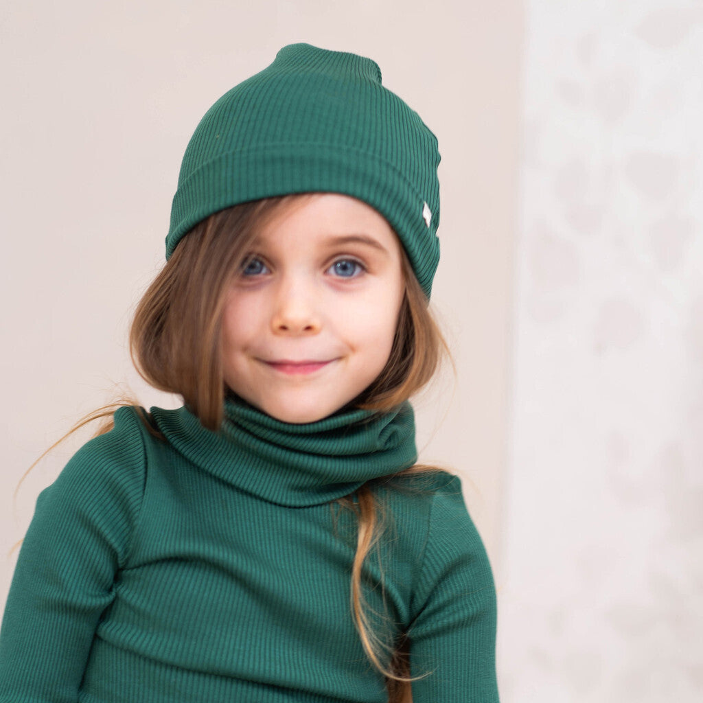 minimalisma Bambi Hat / Bonnet Emerald