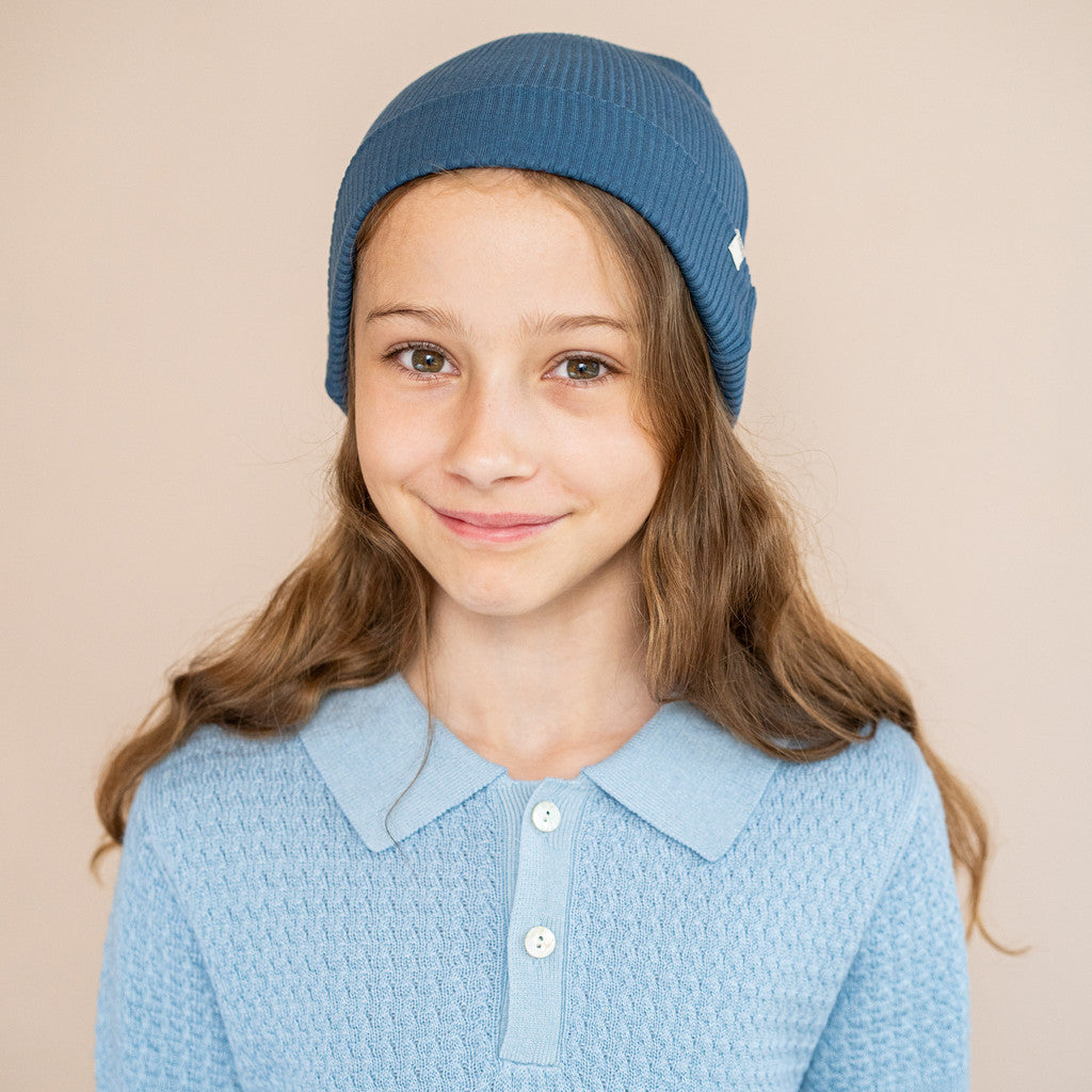 minimalisma Bambi Hat / Bonnet Fjord Blue