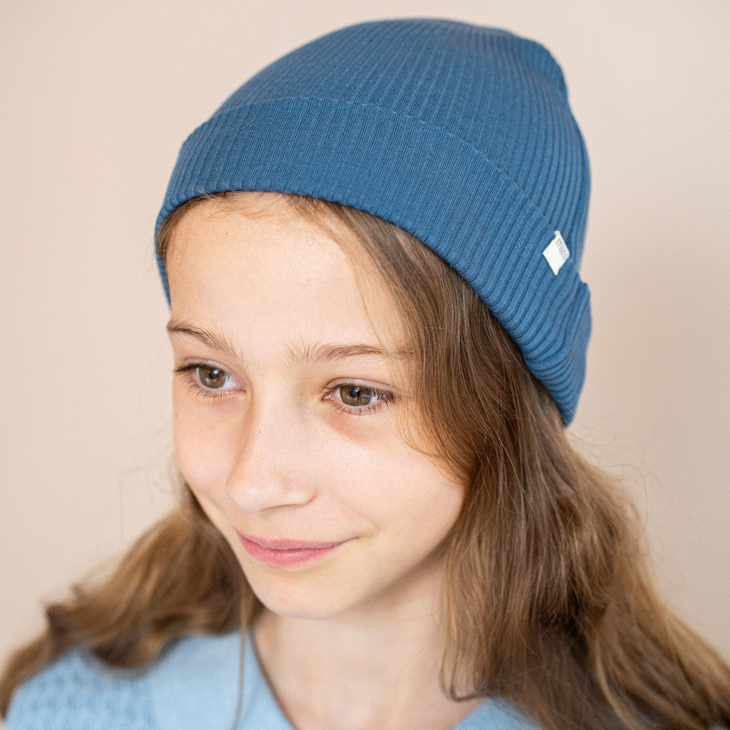 minimalisma Bambi Hat / Bonnet Fjord Blue