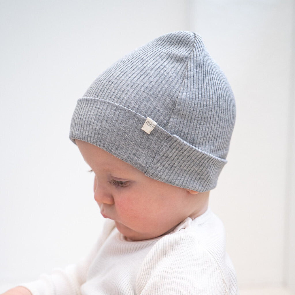 minimalisma Bambi Hat / Bonnet Grey Melange