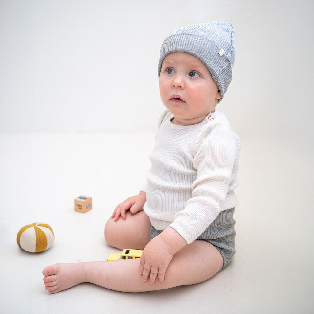 minimalisma Bambi Hat / Bonnet Grey Melange