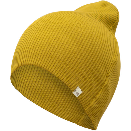 minimalisma Bambi - Children's silk beanie Hat / Bonnet Golden Olive