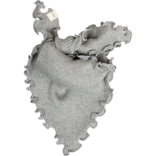 minimalisma Bandana - Baby silk scarf Bib / Hairband / Acc Grey Melange
