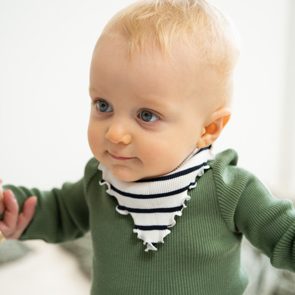 minimalisma Bandana - Baby silk scarf Bib / Hairband / Acc Sailor