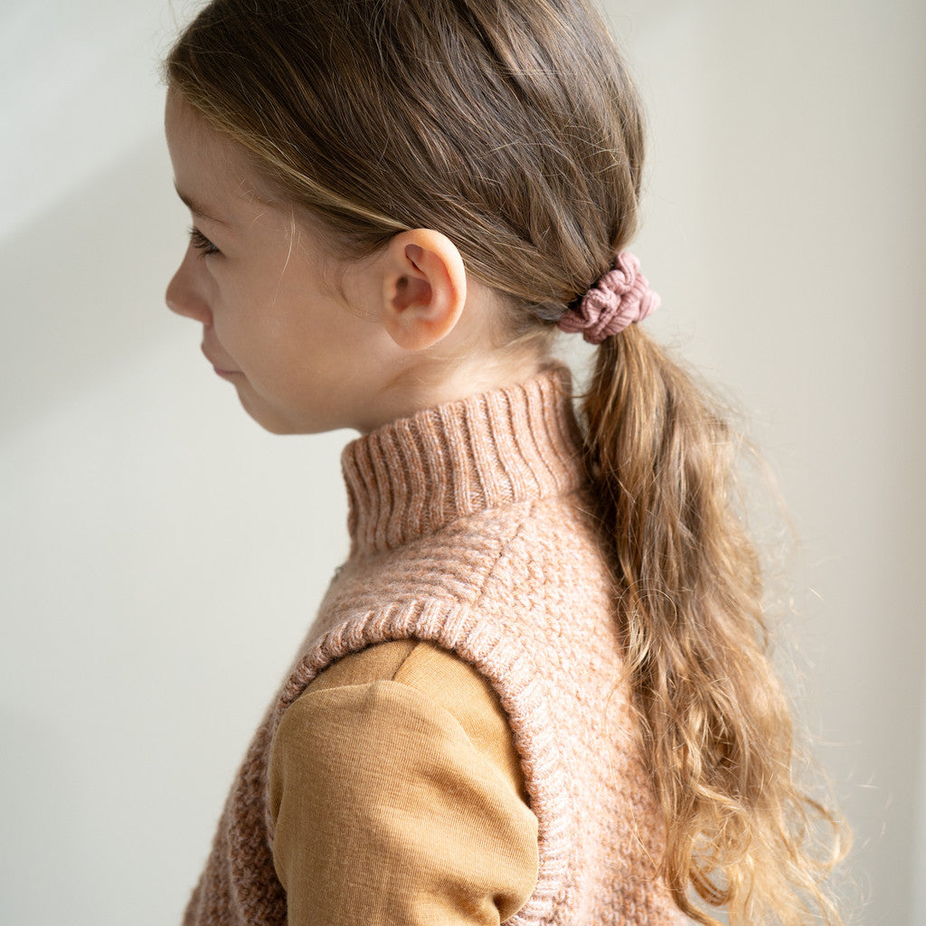 minimalisma Belastic Bib / Hairband / Acc Antique Rose