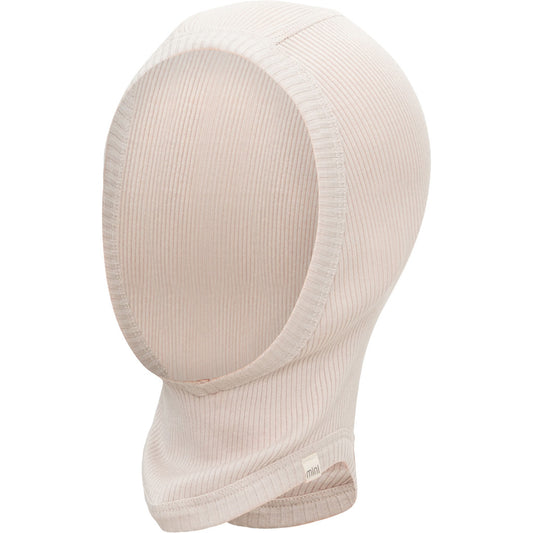 minimalisma Belefant - Children's silk balaclava Hat / Bonnet Ecru