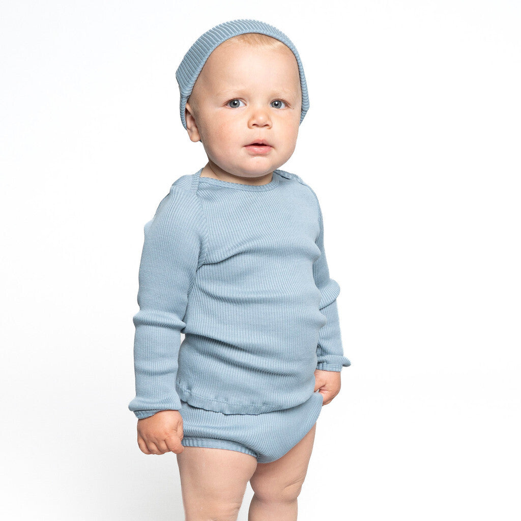 minimalisma Belfast Blouse for babies Clear Blue