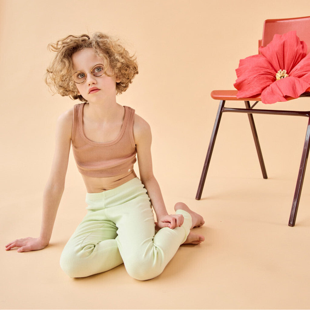 minimalisma Bella Blouse for kids Nougat