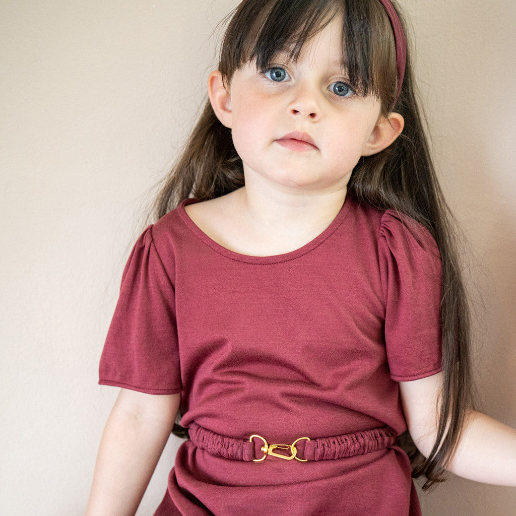 minimalisma Belti Bib / Hairband / Acc Pomegranate