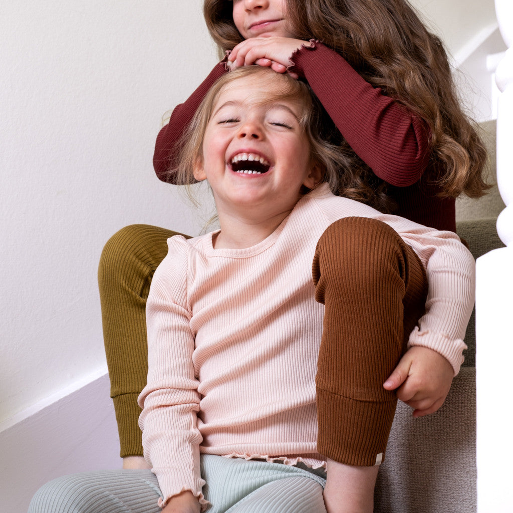 minimalisma Bergen-frill 2-6Y Blouse for kids Sweet Rose