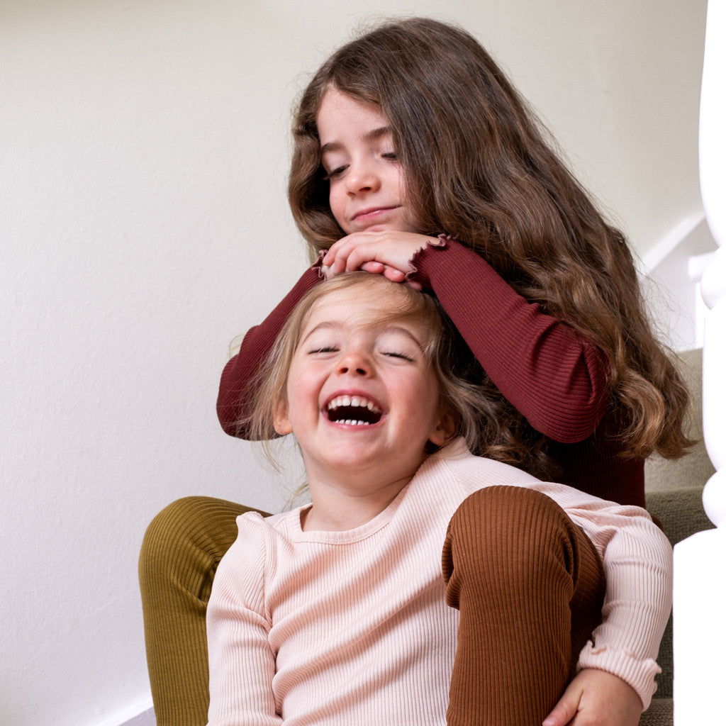 minimalisma Bergen-frill 6-14Y Blouse for kids Hibiscus