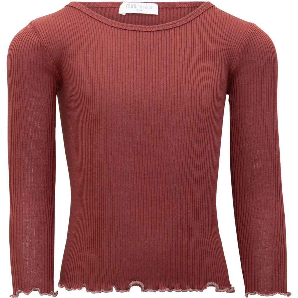 minimalisma Bergen-frill 6-14Y Blouse for kids Hibiscus