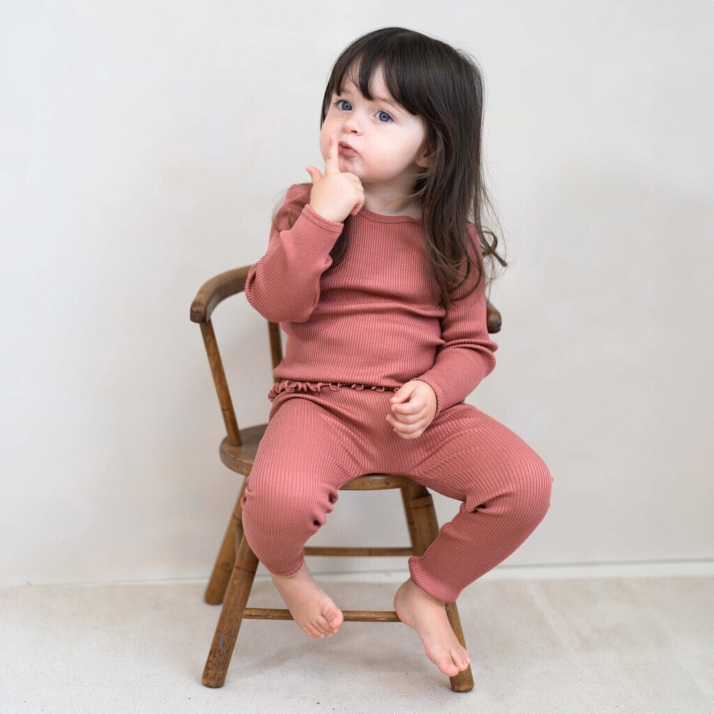 minimalisma Bergen 2-6Y Blouse for kids Antique Red