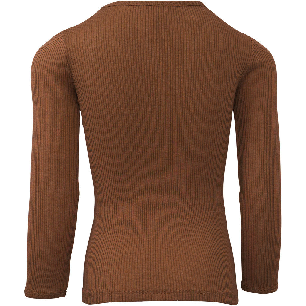 minimalisma Bergen 2-6Y Blouse for kids Chocolate